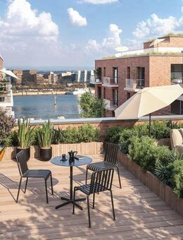 Traumhafte Penthouse 4-Zimmer-Neubauwohung Süd-Terrasse-West-Balkon im Baufeld XIII an der Hörn - Kiel