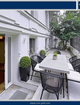 Repräsentative Belle-Etage + Souterrain mit eigenem Garten am Savignyplatz - Berlin