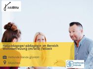 Heilpädagoge/-pädagogin im Bereich Wohnbetreuung (m/w/d) Teilzeit - München