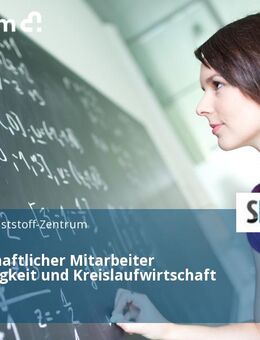 Wissenschaftlicher Mitarbeiter Nachhaltigkeit und Kreislaufwirtschaft (m/w/d) - Würzburg