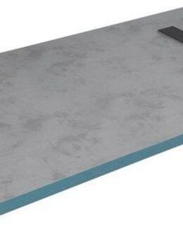 Marwell Duschwanne, rechteckig, Extrudiertes Polystyrol (XPS), 160 x 90 x 4 cm, aus sehr stabilem Polystyrol, inkl. Ablaufrinne