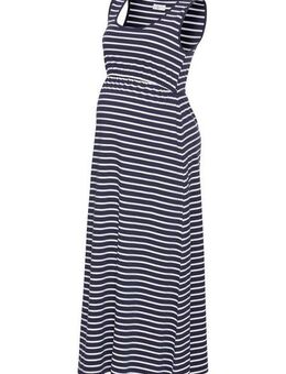 Neun Monate Umstandskleid Langes Schwangerschaftskleid Jersey-Kleid für Schwangerschaft und Stillzeit