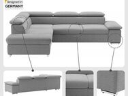 sit&more Ecksofa Valentine, L-Form, Sofa mit Armteil- & Kopfteilverstellung, optional mit Bettfunktion, Ottomane links oder rechts