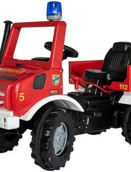rolly toys® Tretfahrzeug rollyUnimog Fire, inkl. rollyFlashlight