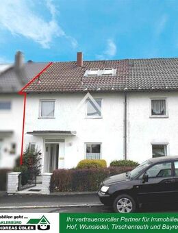 Familiengerechte Doppelhaushälfte mit Garten - Arzberg (Bayern)