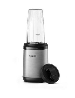 Philips Standmixer HR2764/00 5000 Series, mit ProBlend Plus-Technologie, 800 W, 700ml-Tritan-Becher, kompaktes Design, Edelstahl/Schwarz