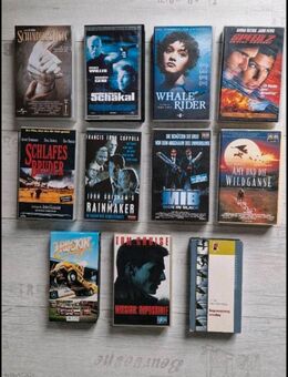41 verschiedene VHS Kassetten - Plauen