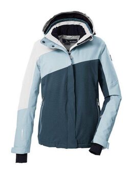 Killtec Skijacke KSW 26 WMN SKI JCKT Wind- und wasserdicht, atmungsaktiv, Colourblock-Design, PFAs-frei