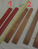 originale 1950er Armlehnen für Rohrstuhl, Bauhaus Stil in 24939