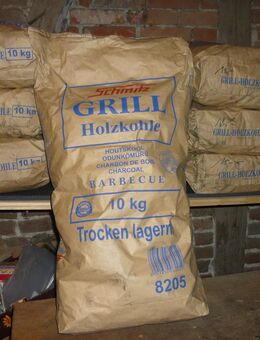Grillholzkohle aus Deutschland -neu- 10 Kg - Burghaun