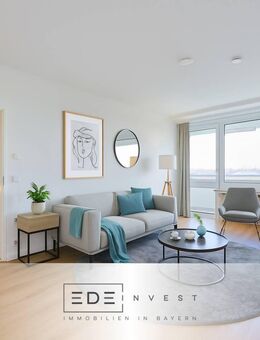 Hochwertig renoviert & bestens gelegen - 3-Zimmer-Wohnung mit Blick ins Grüne - Planegg