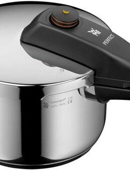 WMF Schnellkochtopf Perfect Dampfkochtopf, Edelstahl, Kochanzeige, Sicherheitssystem, einfache Reinigung