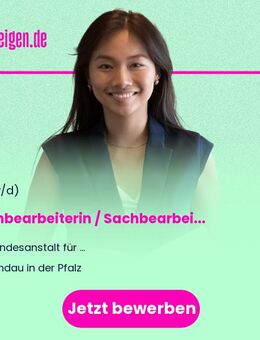 Sachbearbeiterin / Sachbearbeiter des Vertragsmanagements der Grundstückskaufverträge (w/m/d) - Landau (Pfalz)