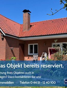 Ebenerdig Wohnen zentral in ZETEL /// Tolles Grundstück /// Garage - Zetel