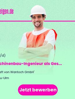 Maschinenbau-Ingenieur als Geschäftsführer (m/w/d) - Neu Ulm