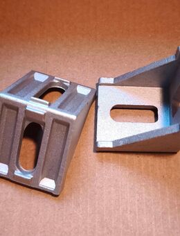 10x M8 Winkel Aluprofil 40x40 Item Bosch Nut Alu PV Profil Solar Schiene SimRig - Gondershausen