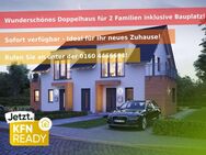 Effizienzhaus 40+ QNG = 2x Förderung Wunderschönes Doppelhaus inkl. GS sucht Baufamilien! - Butzbach (Friedrich-Ludwig-Weidig-Stadt)