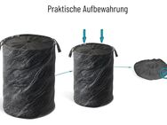 Sanilo Wäschekorb Granit, kräftige Farben, samtweiche Oberfläche, mit Deckel