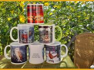 1 Bedruckte Kaffeetasse mit Künstlerfoto - Geschenkidee - verschiedene Motive - Sietow