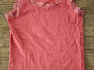 Rippenshirt Rippentop Shirt mit Spitze Trägershirt Trägerhemd M 38 - Neuenhagen (Berlin)