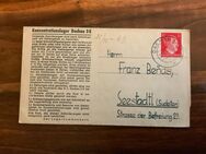 Brief aus dem Konzentrationslager - Zorneding