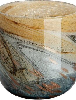 GILDE Tischvase Vida (1 St), aus Glas, mundgeblasen, Höhe ca. 17 cm