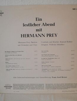 Hermann Prey-Ein festlicher Abend mit Hermann Prey-Vinyl-LP,1967 - Linnich