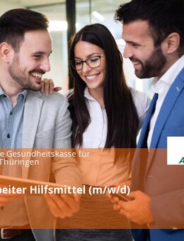Sachbearbeiter Hilfsmittel (m/w/d) Teilzeit - Dresden