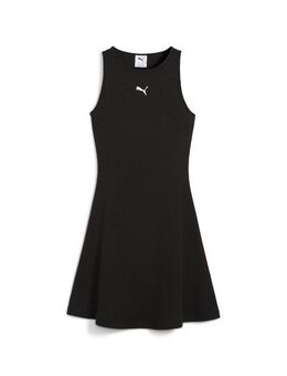PUMA Sweatkleid Wardrobe Essentials Rippstrick-Kleid Damen