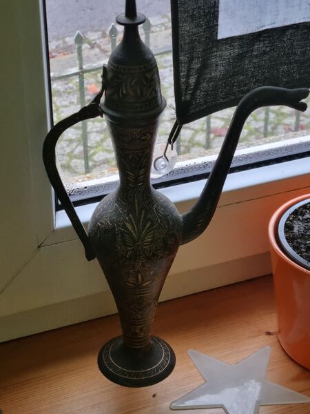 Messingvase & Messingausgießer - Elgersburg