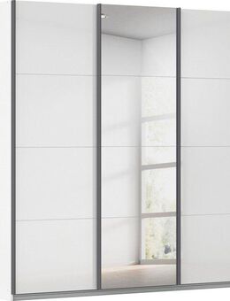 rauch Schwebetürenschrank Kleiderschrank Schrank OTTO´S CHOICE Garderobe AGORDO (in zwei Griff-Farben) Top Innenausstattung, in 4 Breiten und 2 Höhen MADE IN GERMANY