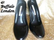 BUFFALO London, Gr. 41, schwarz, Leder, Absatz: 10 cm/ +++incl. Versand+++ - Berlin