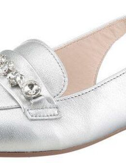 Gabor Slingpumps, Blockabsatz, Abendschuh, Festtagsschuh in spitz zulaufender Form