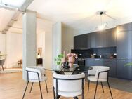 3-Raum-Loft auf großzügigen 127m² im Tabakquartier mit Parkett, Balkon und EBK. - Bremen