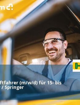 Berufskraftfahrer (m/w/d) für 15- bis 18-Tonner / Springer - Heidesee