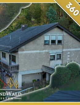 Ihr Projekt zum Vollenden: Einfamilienhaus zum Fertigstellen in direkter Waldrandlage mit Potenzial - Schönau (Pfalz)