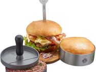 GEFU Burgerpresse BBQ (3 St), Aluminium, Edelstahl, Kunststoff, hochwertiges Edelstahl-Set für perfekte Burger, einfach zu handhaben.