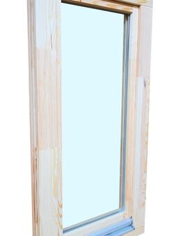 Holzfenster 60x120 cm , Europrofil Kiefer,neu auf Lager - Essen