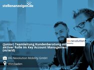 (Junior) Teamleitung Kundenberatung mit aktiver Rolle im Key Account Management (m/w/d) - Wiesbaden