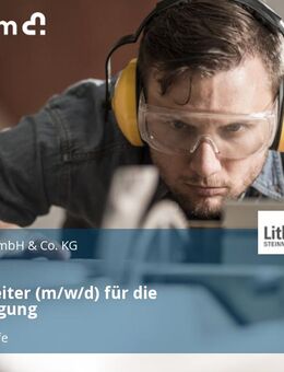 Bereichsleiter (m/w/d) für die Steinfertigung - Grabowhöfe