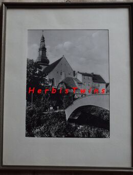 Original-Photographie Insterburg ANGERAPP MIT BOGENBRÜCKE - Ochsenfurt