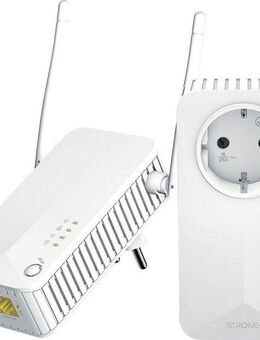Strong Powerline WiFi 600 Mbit/s Set (2 Einheiten) Reichweitenverstärker