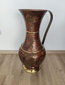 Gehämmerte/r Antike/r Messing/Kupfer Vase/Krug - Essen