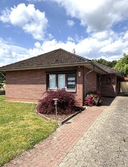 gepflegter Bungalow in sehr guter Lage, mit Keller und Garage - Harsefeld