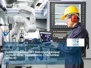 Elektroingenieurin / Elektroingenieur (w/m/d) bzw. Technikerin / Techniker (w/m/d) - Gießen
