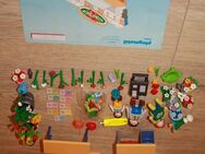 Playmobil Blumenladen 4484 + Kinderspielplatz 3235 - Essen