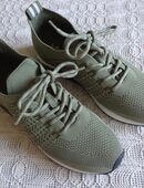 Sneaker, Turnschuhe, Textil, La Strada, khaki, Gr. 39, neuwertig in 22523
