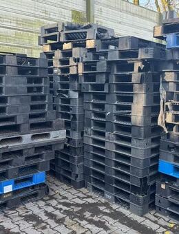B-Ware Kunststoff Palette Schwerl. Vorzelt Lager 110x110 - Hamminkeln