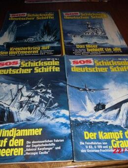 SOS Schicksale deutscher Schiffe Roman Heft 1975 Moewig Verlag - Bottrop