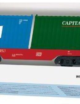 Märklin Güterwagen Märklin Start up, Containerwagen DB AG, Spur H0